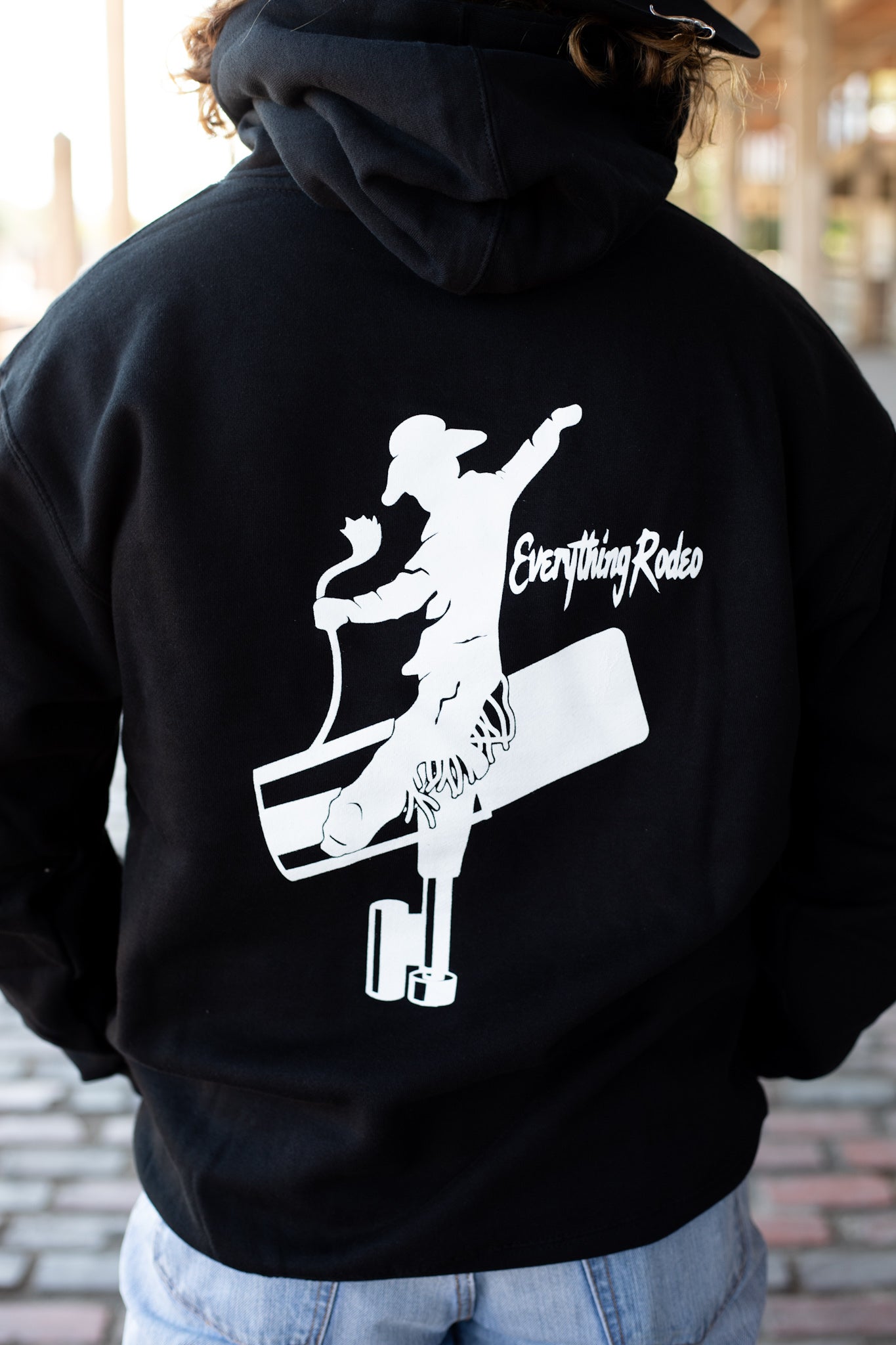 BLACK ER PODCAST HOODIE