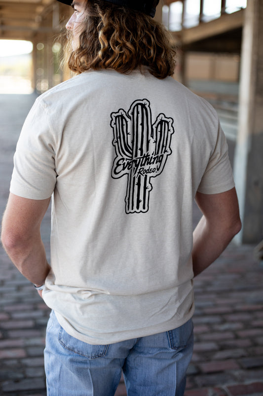 CREAM ER CACTI SHIRT