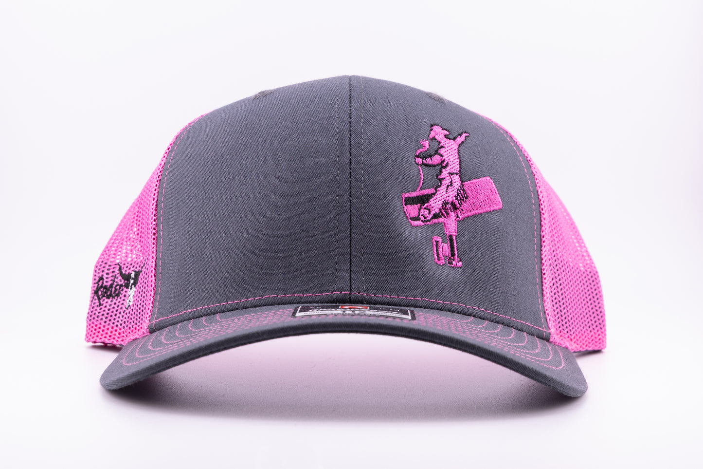 PINK/GREY ER SPURRIN' CAP