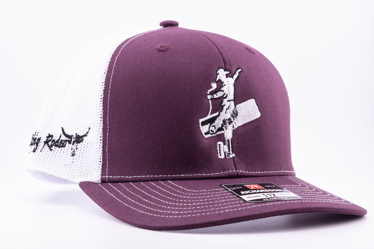 MAROON/WHITE 112 ER PODCAST CAP