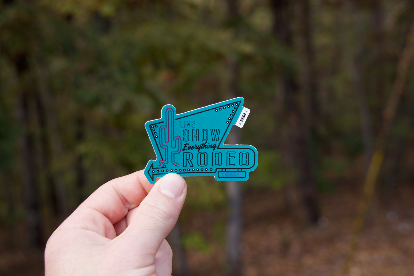 TURQUOISE MOTEL STICKER