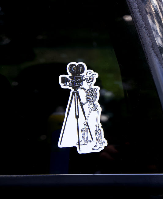 ER FILM SKELETON STICKER