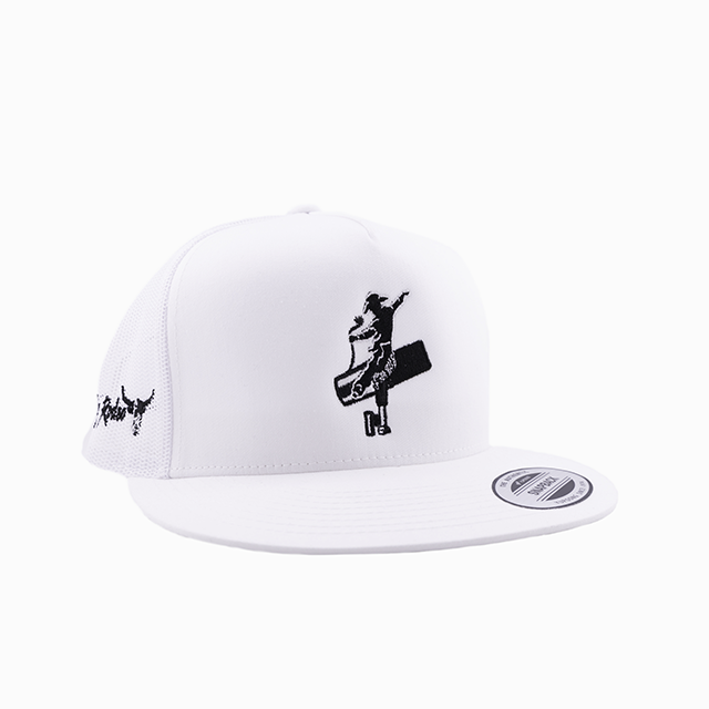 WHITE YP SPURRIN' CAP